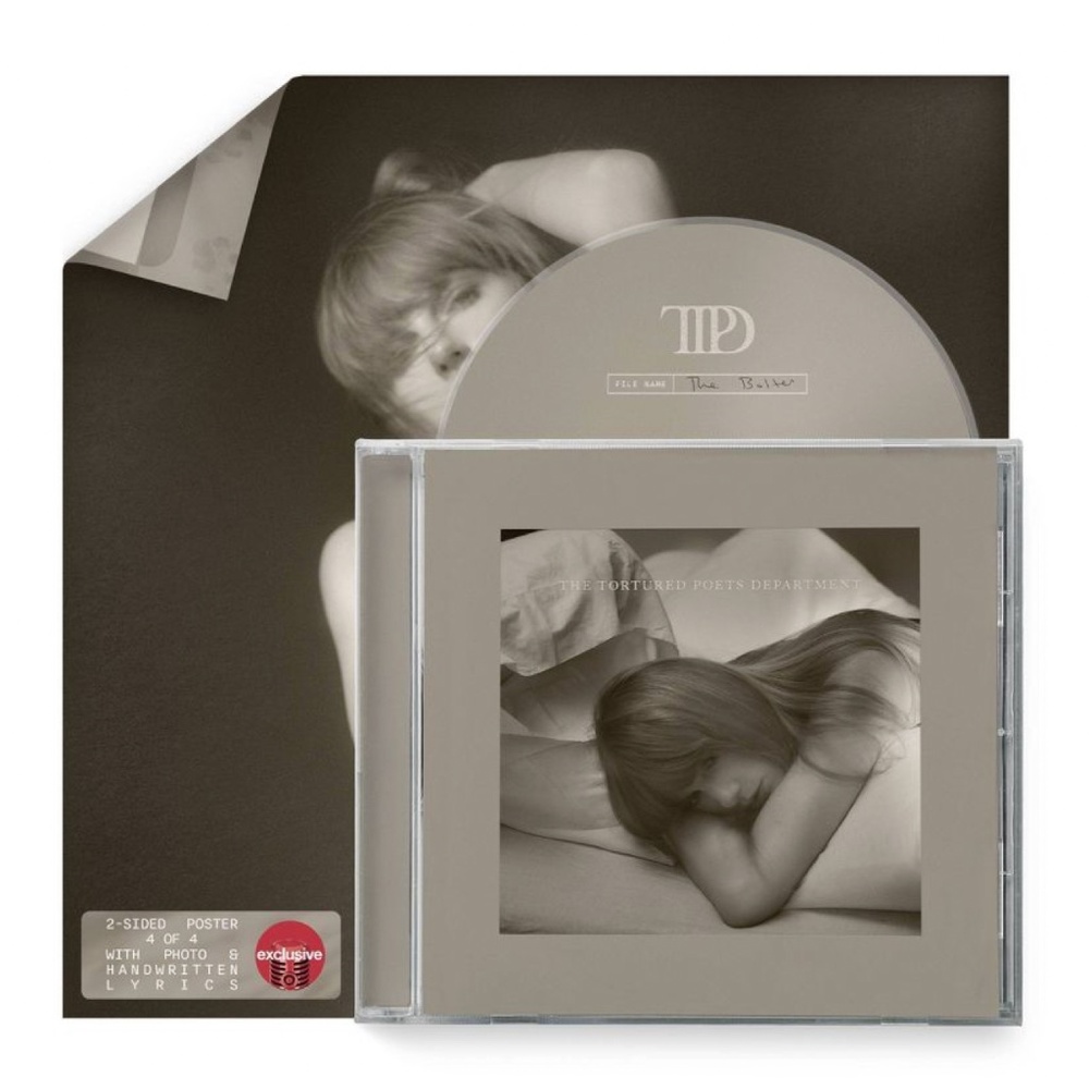 NEW Taylor Swift - Tortured Poets Department + “The Bolter” (Target Exclusive)